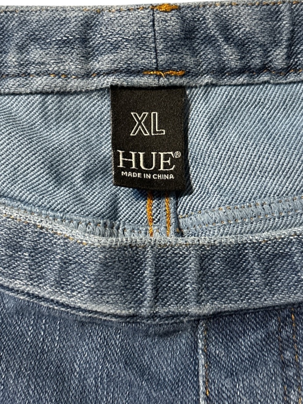 HUE Women's Skinny Jeans - Denim Blue - Picture 2 of 3